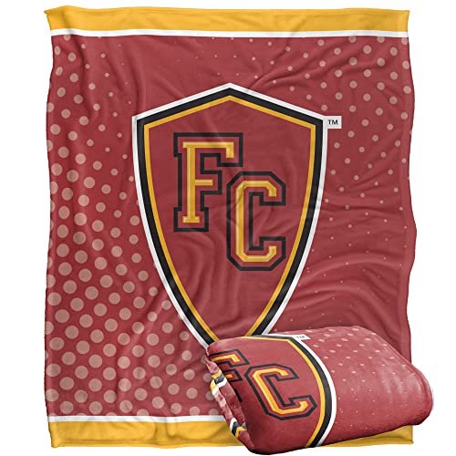 Flagler College, 50"x60" Logo Dots, Silky Touch Super Soft Throw Blanket