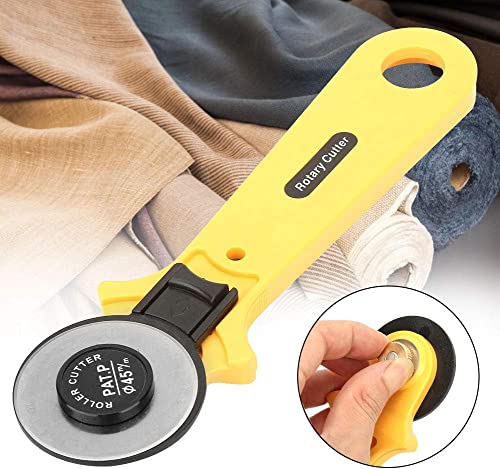 Depila 45Mm Classic Loop Rotary Cutter Deluxe Handle Rotary Cutter Splash Sewing Accessory Tool Homemade Craft Rollers #TOP7