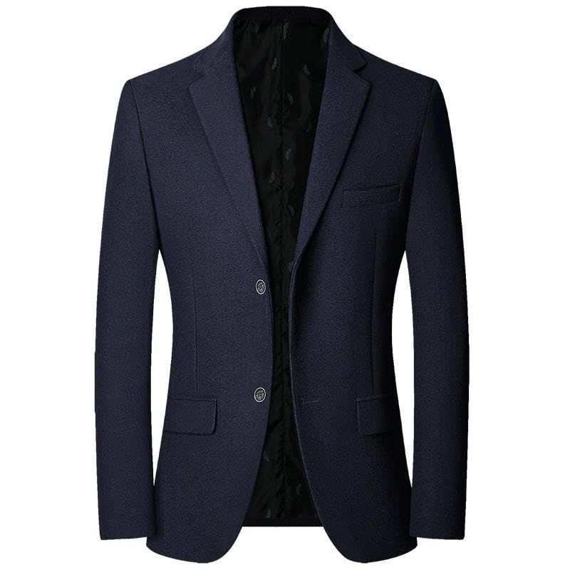 Blazer décontracté de coupe classique veste homme mi-âge