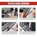 13Ft Car Door Rubber Seal Strip,Silent & Dustproof Rubber Car Window Seal Strip,Universal V-Shaped Self Adhesive Automotive Window Seals Trim with Installation Tool