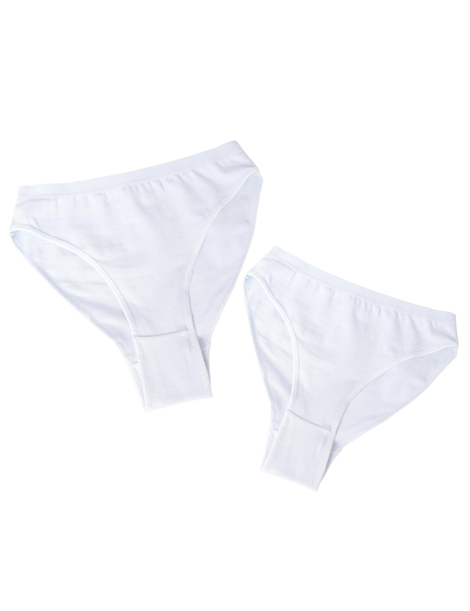 Phoeswan Dance Briefs for Girls and Women, Ballet Briefs Seamless Dance Underwear for Ballet, Gymnastics (Pack of 2)