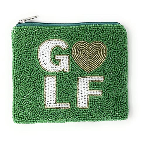 Golf Love Coin Purse, Golf Pouch, Love Golf Purse, Love Golf Pouches, Golf Lover Gifts