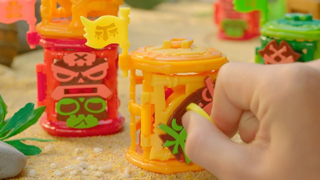PIRATIX Adventure World Serie Crazy Jungle, Pack de 4 - Contiene 4