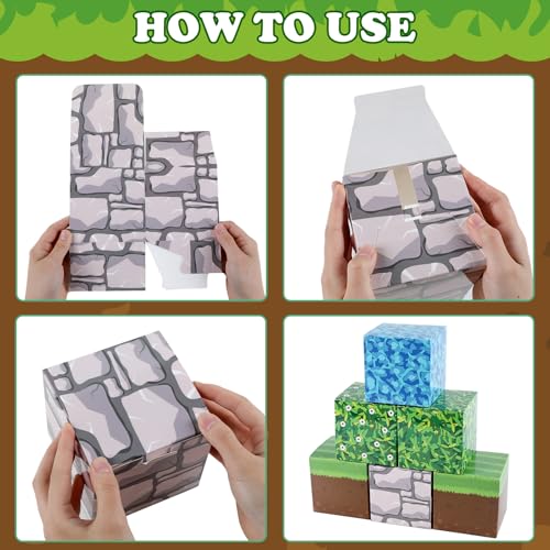 Pixel Party Decorations Boxes
