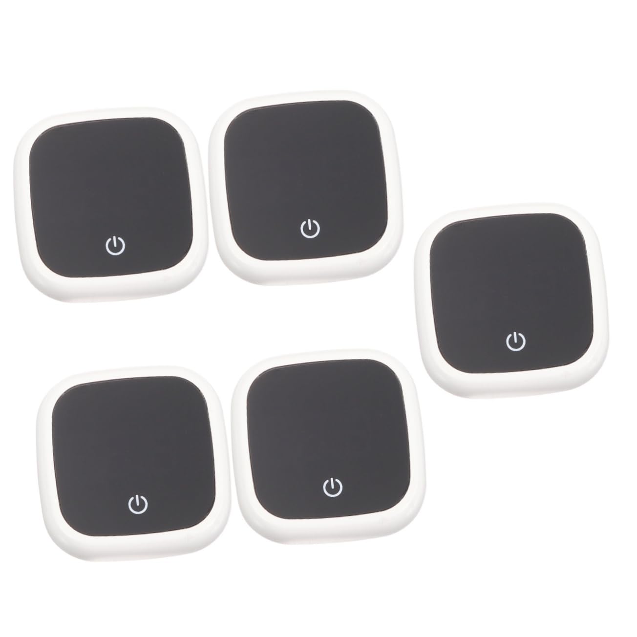 Mipcase 5 Pièces Thermomètre Pour Aquarium Coller Sur Le Thermomètre Accessoires D'aquarium D'eau Salée Digital Accessoires Pour Aquarium Betta Abdos Blanche