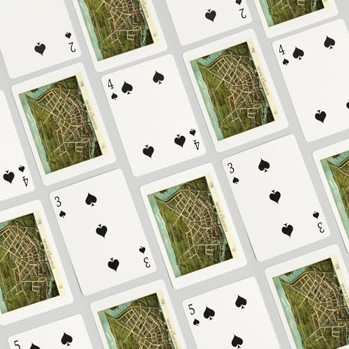 Baraja de Póker Lantern Press Chicopee Massachusetts 52 cartas miniatura 4