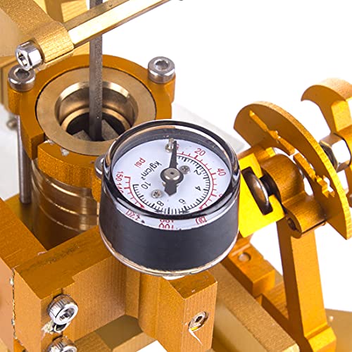 Onenineten Watt Dampfmaschine Modell, Dampfpumpe mit Kesselgenerator, Modellspielzeug für Naturwissenschaftliche Bildung – Bild 7