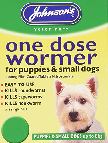 Johnsons Vet Easy One Dose Wormer Size 1