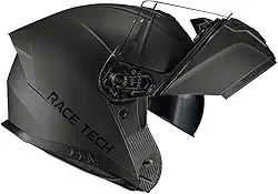 Capacete Robocop Race Tech Signal Monocolor Titanium Fosco