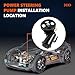 Daysyore Power Steering Pump 21-5229 with Pulley Fits for 1995-2004 Tacoma 3.4L V6,1996-2002 4Runner 3.4L V6,1995-1998 T100 3.4L V6. Power Assist Pump, Replace OE 4432004051, 4432004050 56110-RAA-A01