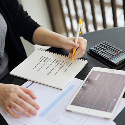 Eoout 4 Pack Spiral Lined Notebook, Ruled Journals Notebooks, Soft Cover Notebook, 80 Sheets, 160 Pages,100 Gsm,Lined Paper, 5 X 8 Inches, For Gifts, Office, School Supplies #TOP6