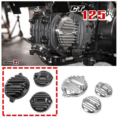 Amazon.co.jp: CT125 シリンダーヘッド サイドカバー カムカバー 冷却