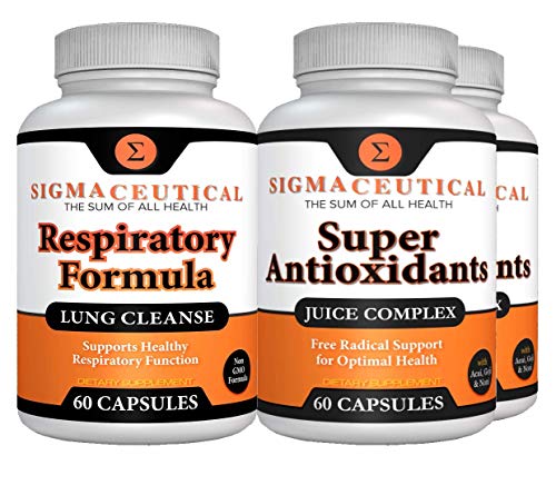 Cold Medicine Supplements - Lung & Sinus Rinse, Antioxidants w/ Black Elderberry – 1 Month Bundle Cold Medicine Supplements - Lung & Sinus Rinse, Antioxidants w/ Black Elderberry – 1 Month Bundle