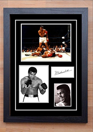 Cadre photo Muhammad Ali A4 l'inspiration boxe pour votre décoration de bureau