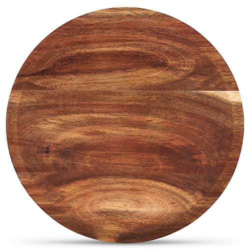 Tabla de cortar redonda de madera de acacia Cole & Mason miniatura 3