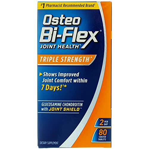 Osteo Bi-Flex Triple Strength, 80 Coated Tablets