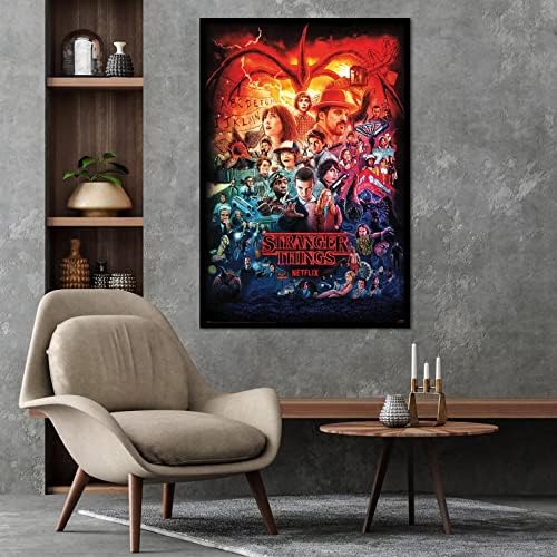 Pyramid International Stranger Things Maxi Poster (Seasons Montage Design) 61cm x 91.5cm - Official Merchandise 