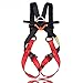 Flowersea Full Body Climbing Harness Kids,Flower Sea9 Climbing Harness Safe Belts Guide Harness Mountaineering Outward Band Expanding Training Caving Rock Climbing Rappelling Equip (S(4-10years))