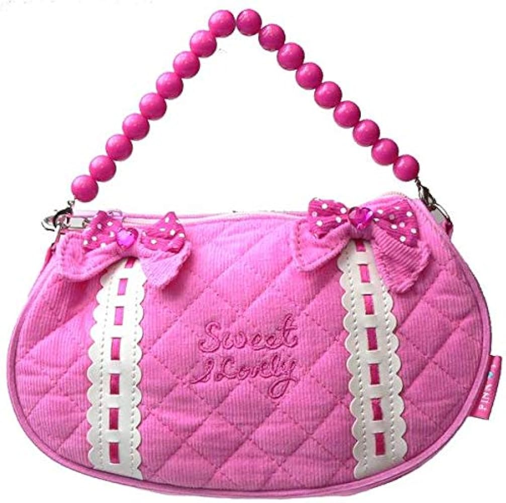 キルティング宝石リボンポシェット 濃いピンク キルティング宝石リボンポシェット 濃いピンク 23区 ショルダーバッグ