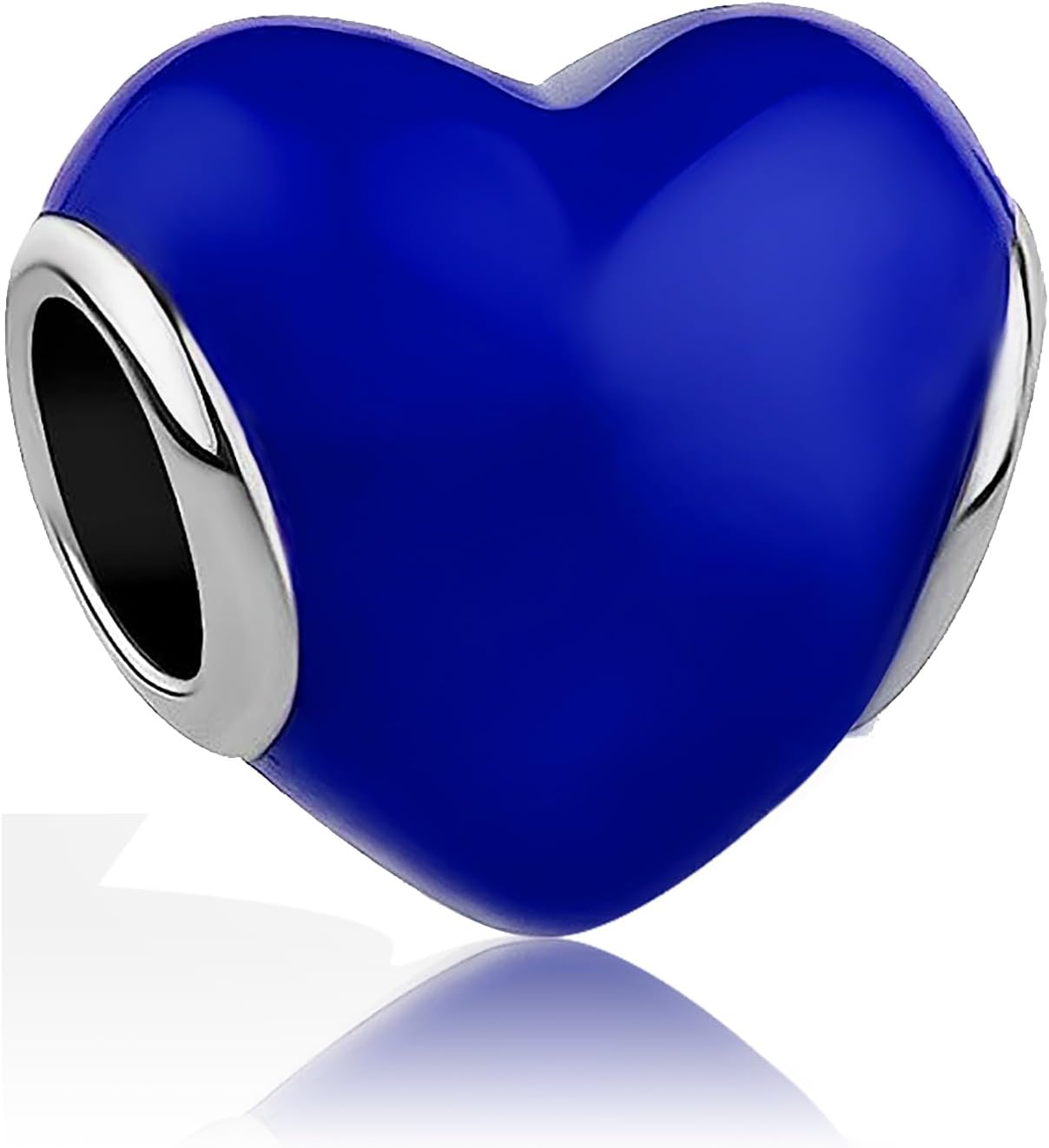 JMQJewelry Snowman Snowflake Christmas Tree Blue Flower Red Womens Beads Charm Bracelets Necklace Pendant Fits Pandora Bracelet for Mom Daughter Sister Wife