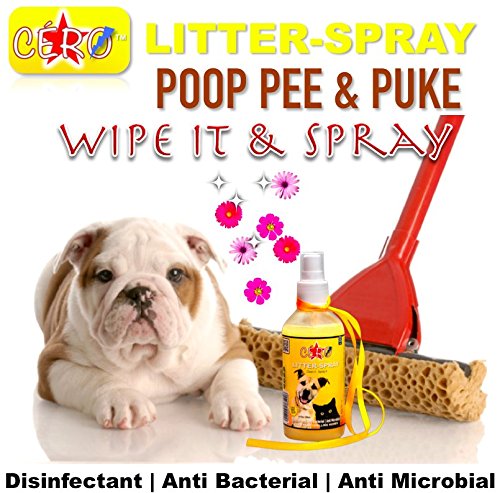 CERO ® Pet Litter Spray Decontaminant Cleanser (Dog/Cat/Others) (200ml) 1