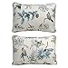 Brandream American Country Comforter Sets, Birds Printing Queen Quilt Set, Beige 3Pcs