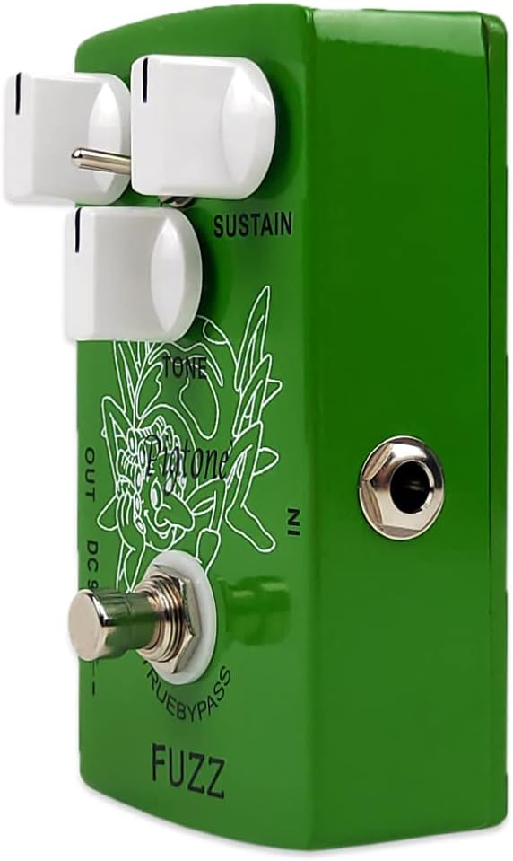 Guitar Effect Pedal Octave Fuzz Analog DC 9V True Bypass PP-29
