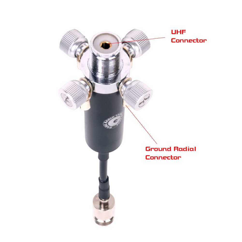 GRA-ULT01 Tripod Accessory: Quick-Connect Ground Radial System and UHF Attachment Sleeve Post Kit