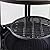 Deko Chimney Wood Burner Firepit with PVC Cover - Outdoor BBQ Fire Pit with Adjustable Cast Iron Grill - Smokeless Patio Fire Pit - Fire Space Heater - Portable Firepit for Camping Bonfire & Barbecue