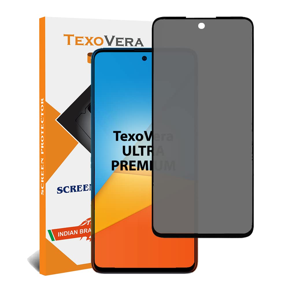 TexoVera Matte Tempered Glass Screen Guard for Samsung M51, Redmi Note 12 5G, Note 12 Pro, Note 12 Pro Plus, POCO X5 Pro, X4 Pro, M2 Pro (Flexible) Black (B08HJMLGSB) Amazon Price History, Amazon Price Tracker