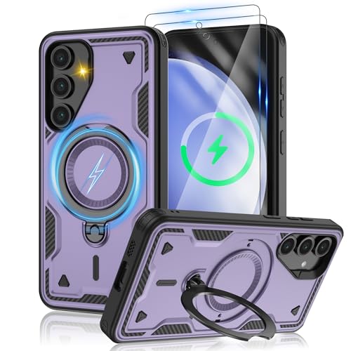 Coque Antichoc Samsung S23+ Plus Antitraces à Béquille Rotative 360