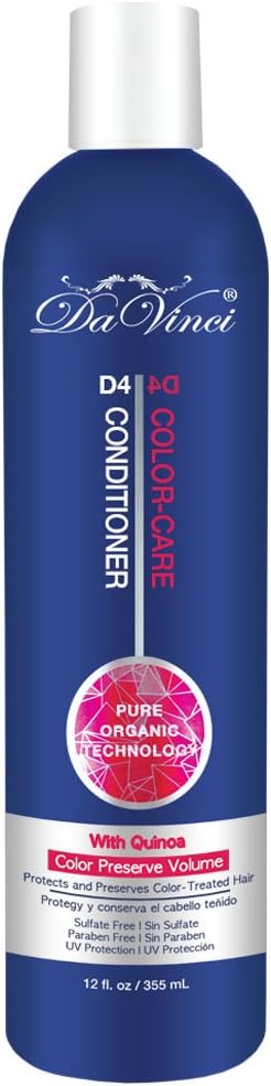 Da Vinci Pure Organic Technology Color-Care Conditioner_D4 (12oz)