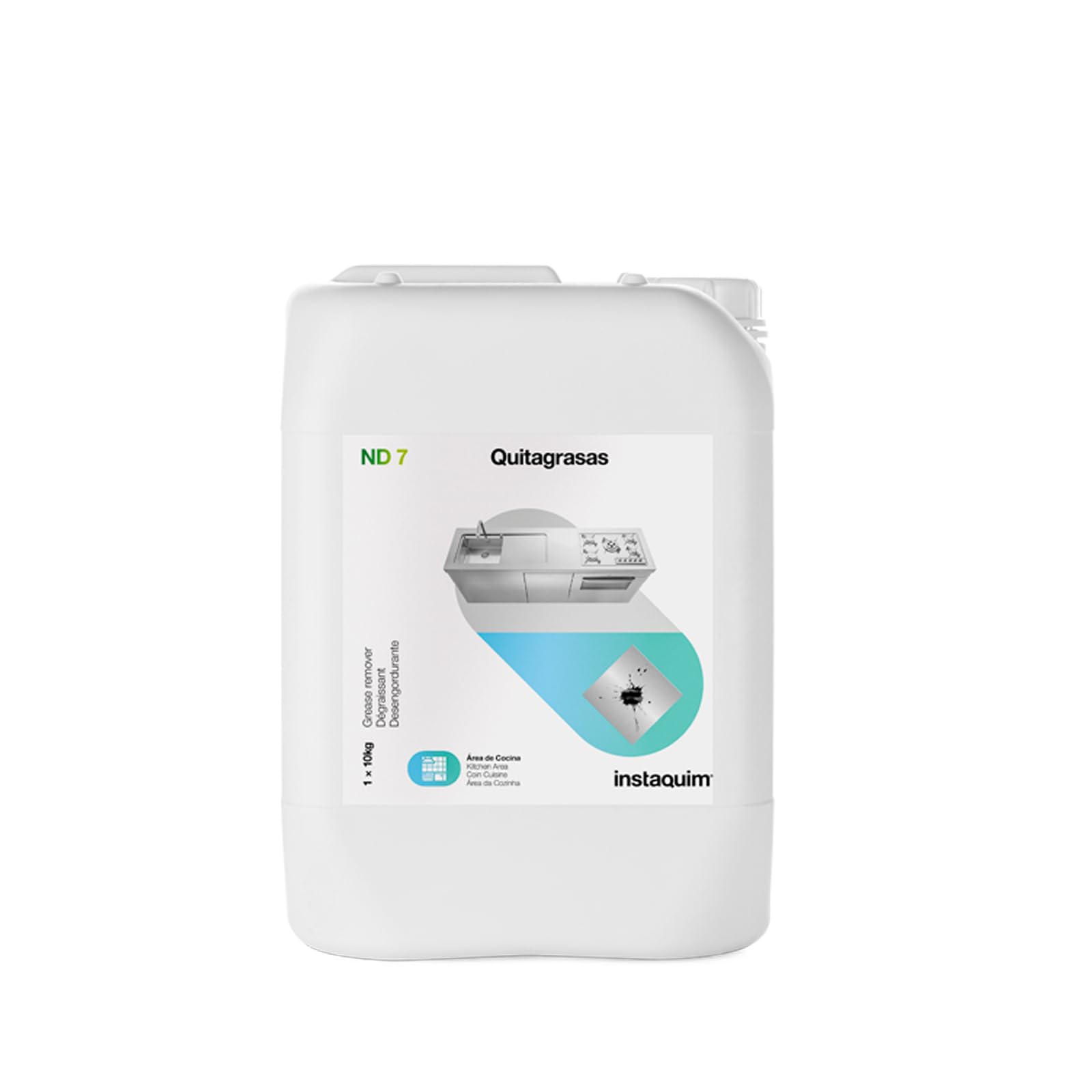 ND 7 Desengrasante Sin Vapores 10L – INSTAQUIM | Limpiador para Hornos, Alicatados y Elementos de Cocina