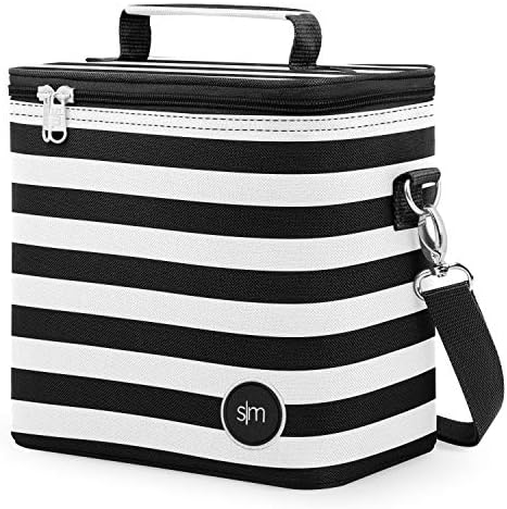Simple Modern Lunch Bag for Women, Men, Work | Reusable Insulated Cooler Box Tote | Blakely Collection | 4 Liter, Tuxedo