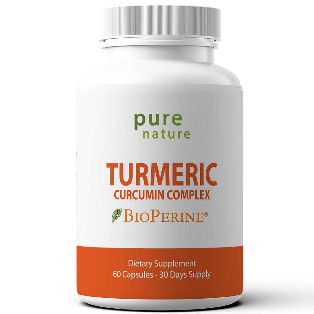 PureNature Turmeric Curcumin Extract Complex (1 Bottle)