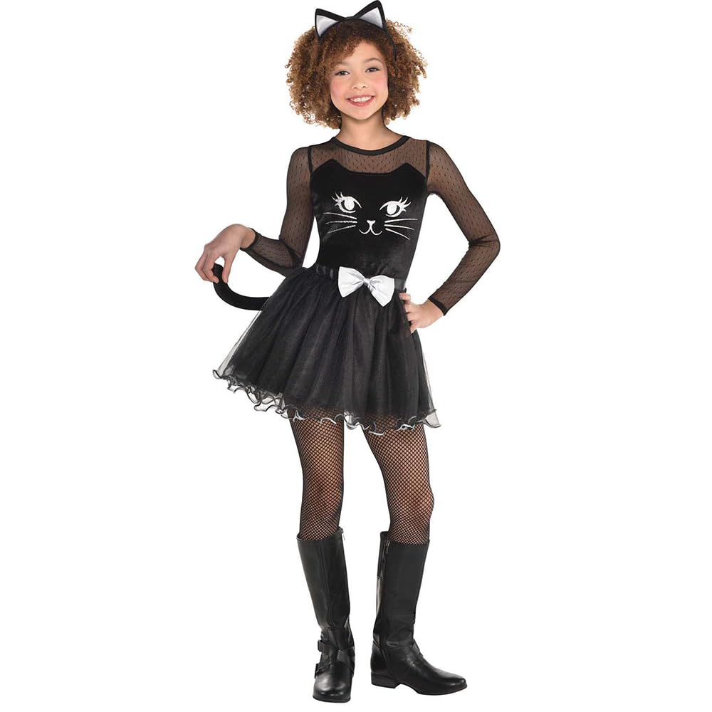 Conjunto de disfraz de gato negro de gatito | Gran disfraz de gato para niños, uso perfecto para disfraces de Halloween