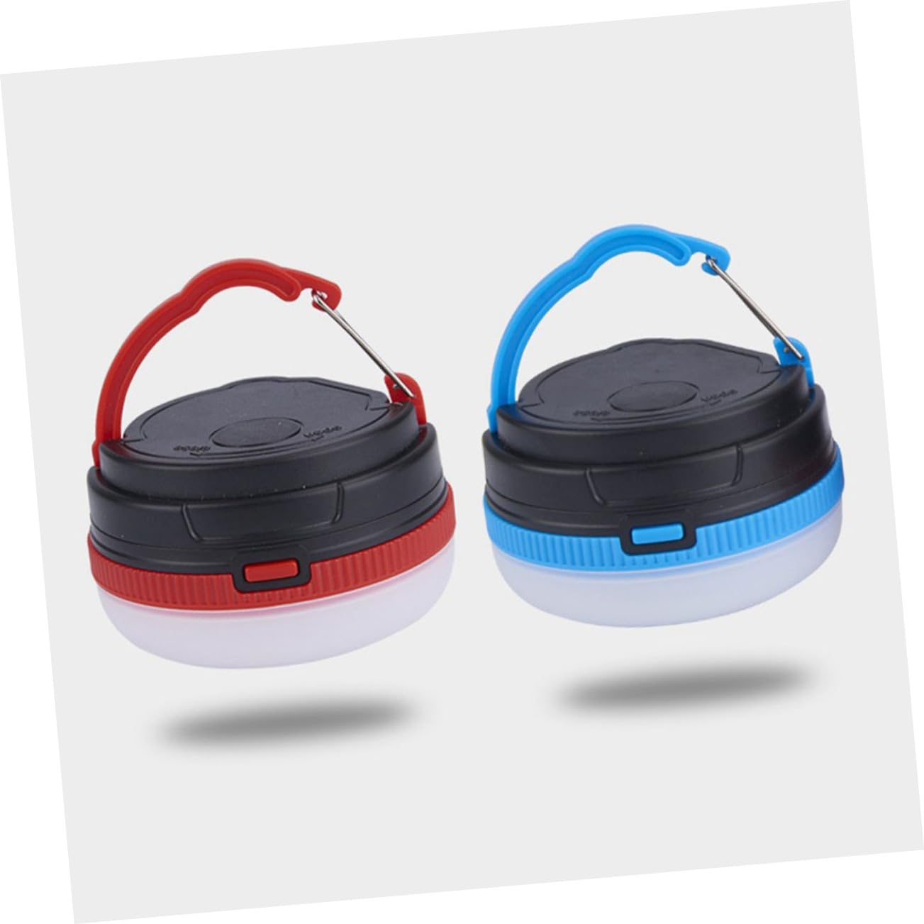HANABASS 6 Stk Led-campinglampe Campinglampe Mit Lampenschirm Leichte Campinglampe Zeltlampe Im Freien Batterien Nicht Enthalten Campinglampe Für Den Innenbereich Zelt Lichter Draussen