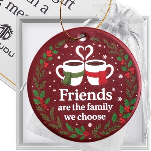 Friends Christmas Ornaments 2025 – Friendship Ornaments for Women Friends,