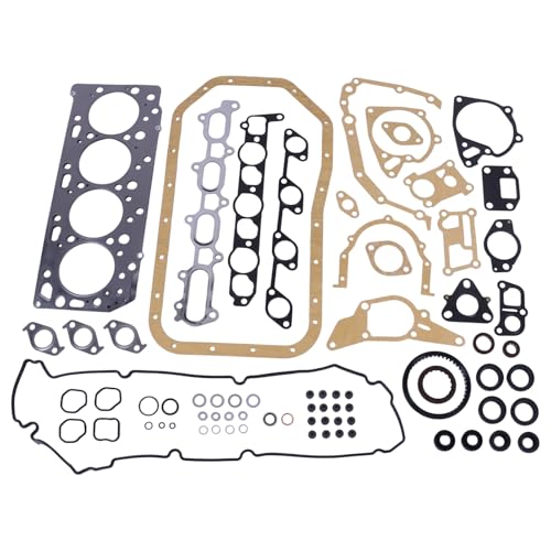 Image of 16V 4D55 4D55T 4D56 4D56T Full Overhaul Gasket Kit for Mitsubishi Triton L200 L300 2.5D Galant A167 Pajero Delica Montero Montero Sport Nativa Engine Repair