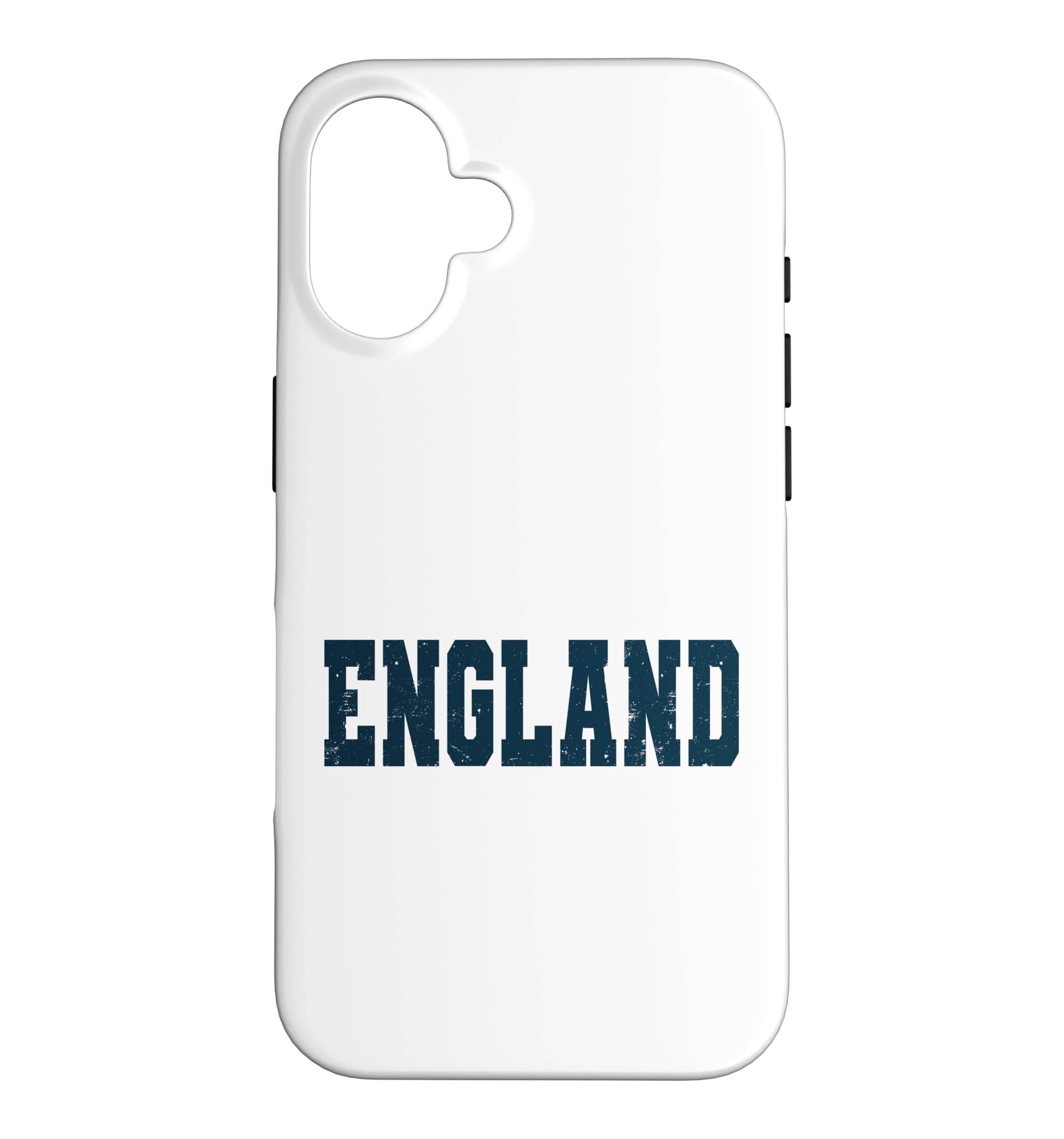 England Sports Text Distressed World Cup Football Case for iPhone 16