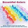 Niceup 130pcs Plastic Little Tropical Fish Ocean Party Favors Sensory Bin Filller Bulk Fake Fishes Miniature Toys Under Sea Mermaid Pool Diving Gems Vase Fillers Aquarium Crafting Decoration #3