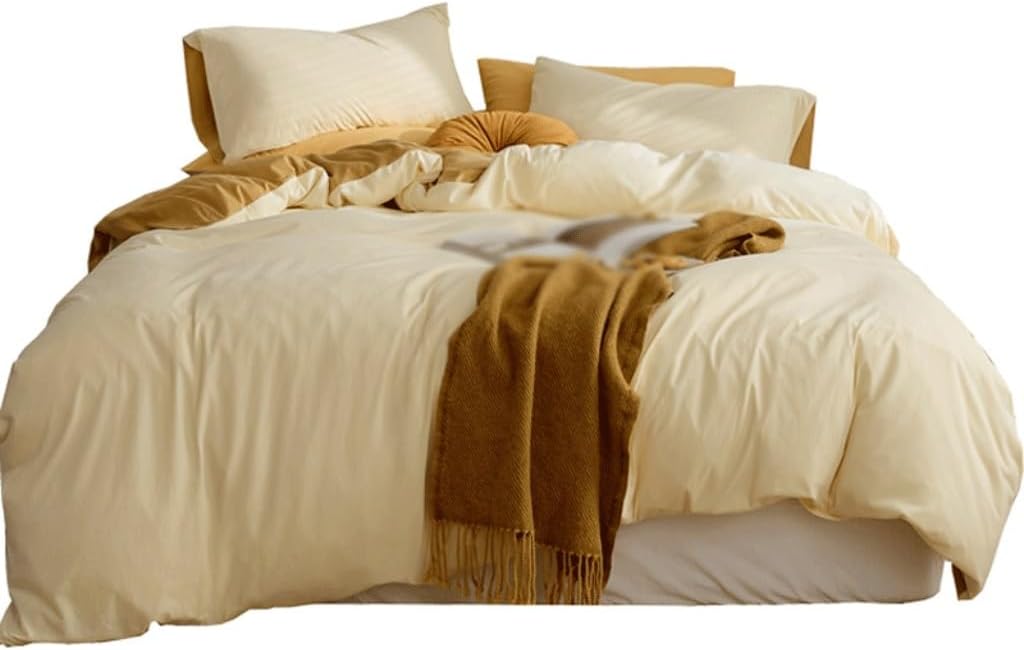 Colored Nude Sleeping Cotton Knitted Cotton Four Piece Set All Cotton Ultra Soft(200-230)