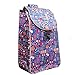SH-gwtc Shopping Trolley Replacement Bag Shopping Cart Bag with Side Pockets Spare Bag for Trolleyï¼ŒOxford Cloth Waterproof Storage Bag (Size:34x19x56cm) 36L