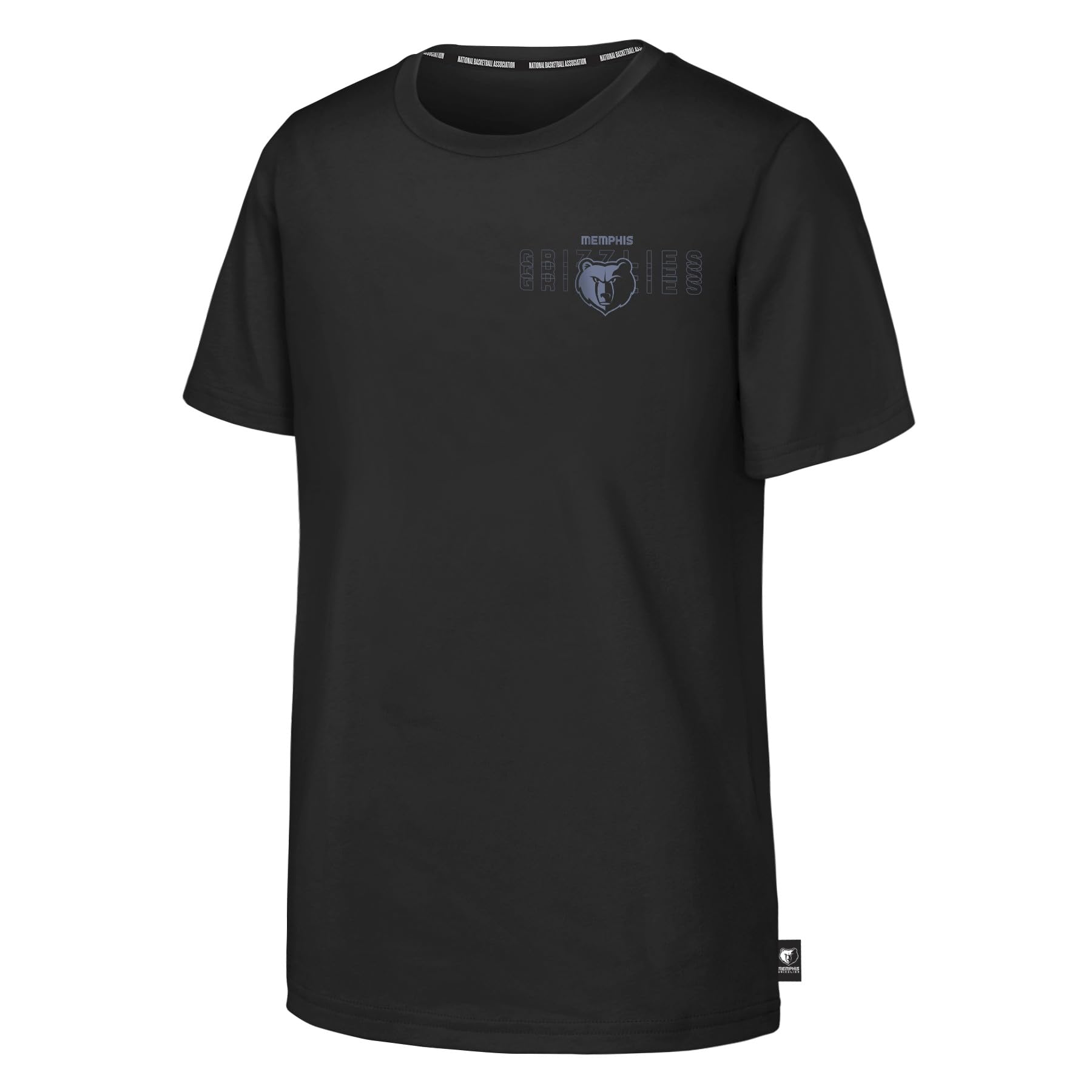 NBA Boys Youth Graphic Tee, Black, 12-13 Years EU