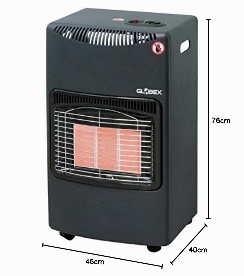 Stufa Gas Infrarossi Globex EOS 4,2 Kw Sensore ODS O2 4100 Watt