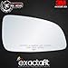 Passenger Right Side Mirror Glass For 2008 2009 Saturn Astra Door Rear View Mirrors Non-Heated Convex Lens Replacement exactafit 8271R