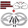 HWH NOUVEAU 2018 2019 2020 pour HO.N.DA GL1800 Goldwing GL 1800 Accessoires de moto Gl1800 Rotors de disque de frein léger Couvre L.E.D Lampe de virage Durable (Color : C)