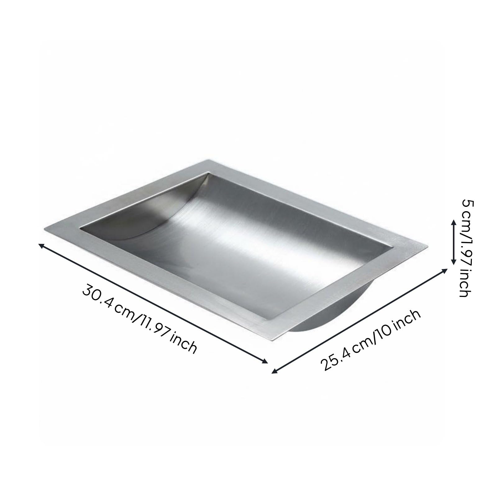 predolo Ranura de Efectivo de Acero Inoxidable Bandeja de Billetes de Transferencia Canal de 1 Mm Superficie Resistente y Estable Adecuada para Cajeros Taquillas Recepción Mostradores de Pago