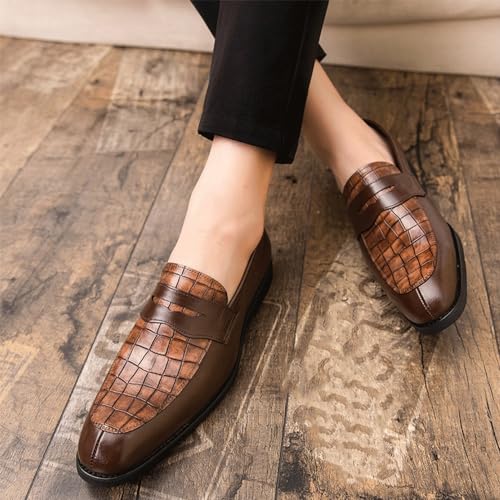 Mens Oxford Shoes Pu Leather Comfort Orthopedic Slip-on Breathable Anti-Slip Non Slip Resistant Outdoor3
