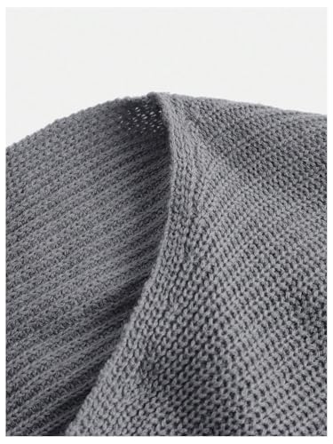 SHENHE Girl's Open Front Ribbed Bolero Cardigan Sweater Shrug Lightweight Cropped Cardigan4